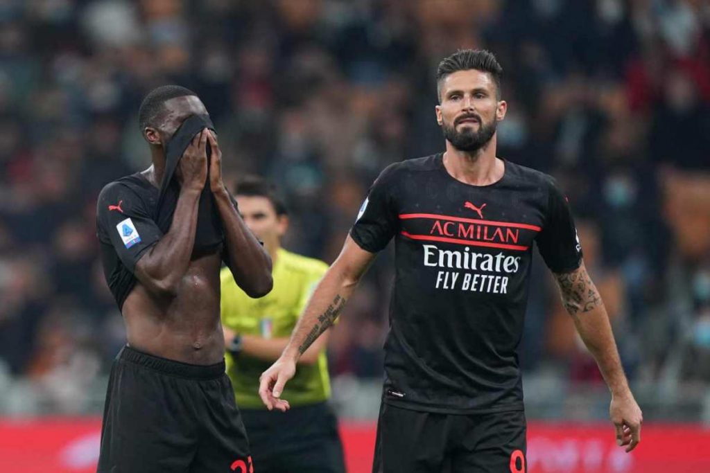 Olivier Giroud rinnovo Milan