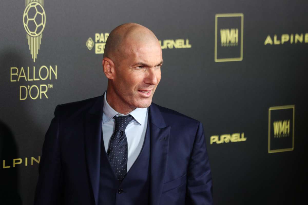 Zidane e la probabile panchina