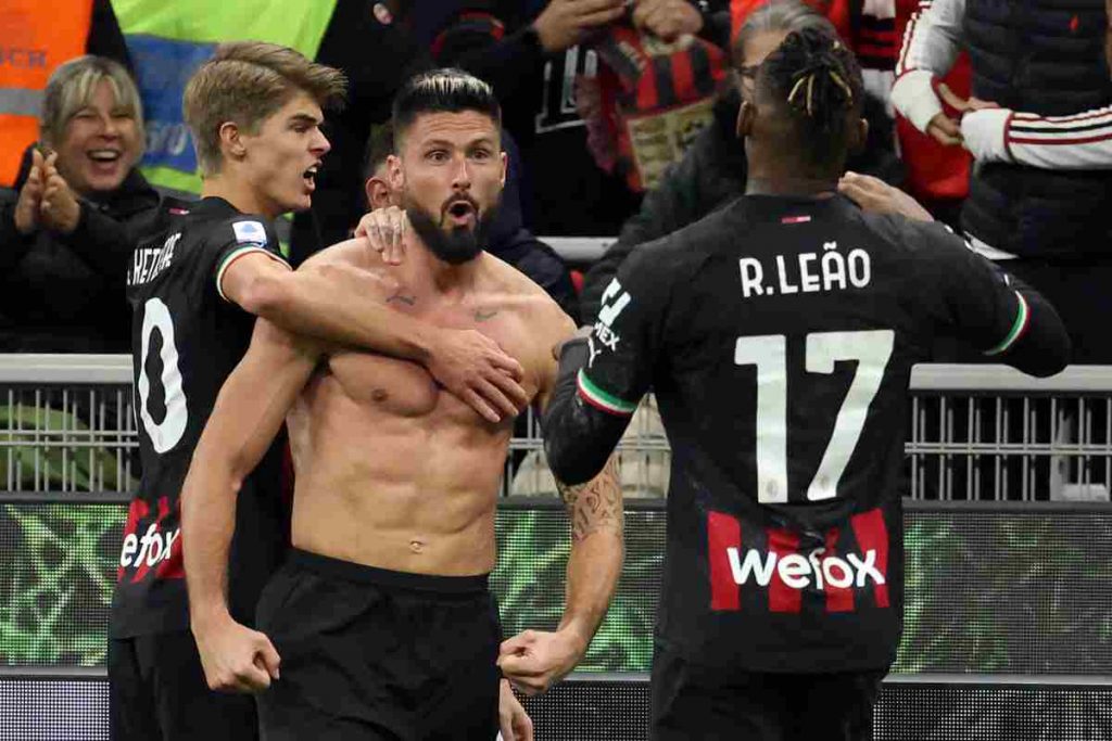 Giroud Leao Milan