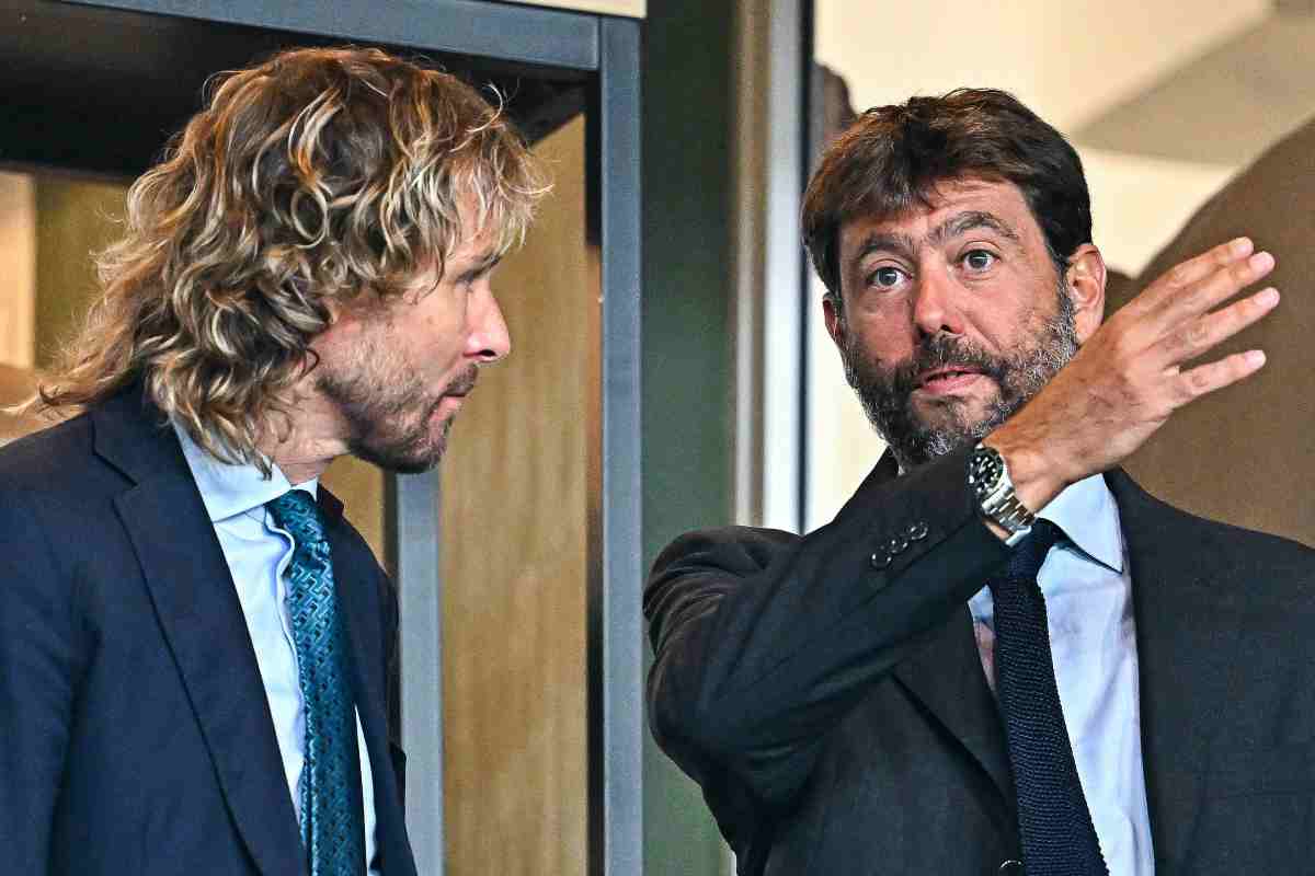 Agnelli con Nedved 