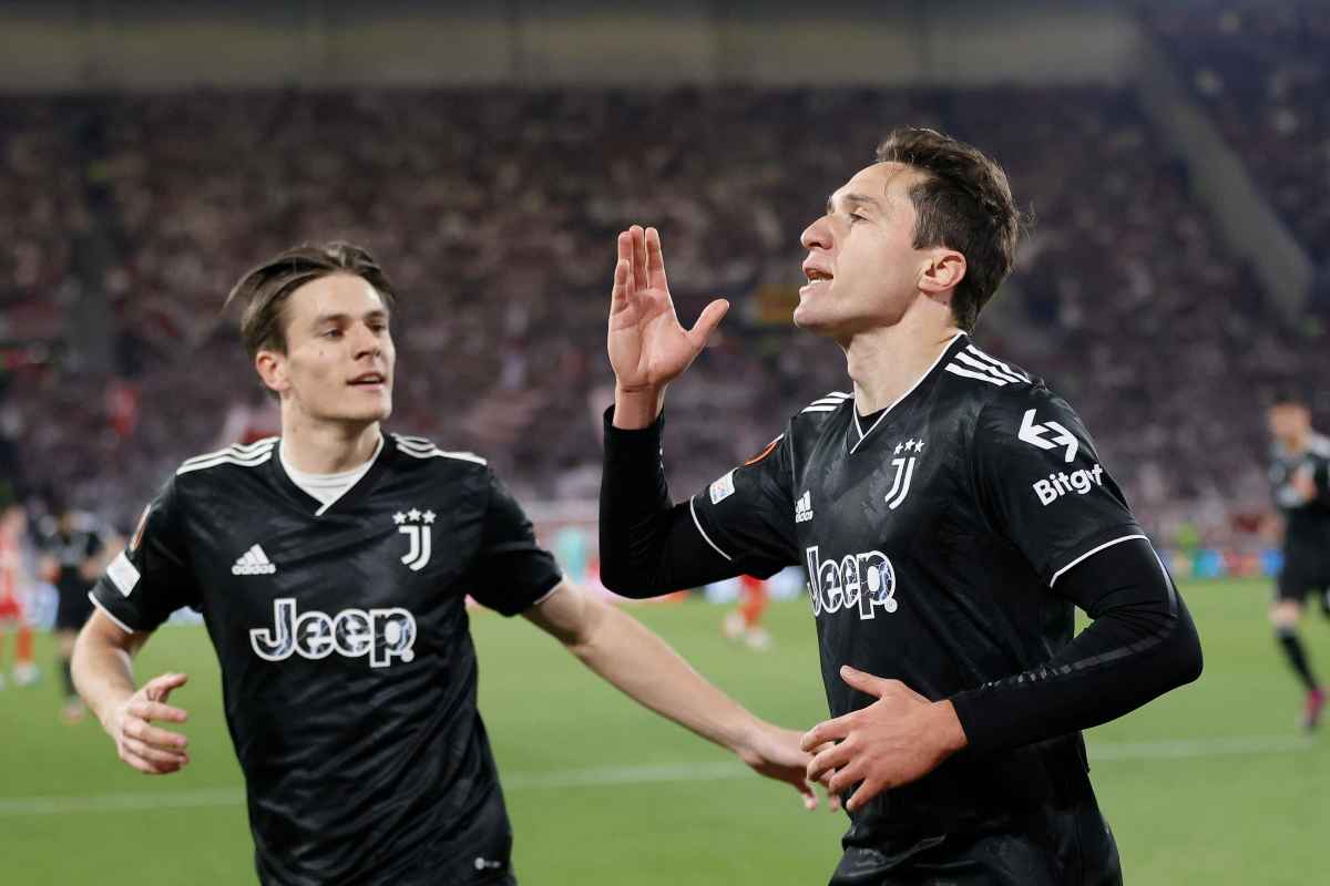 Juventus gol Chiesa