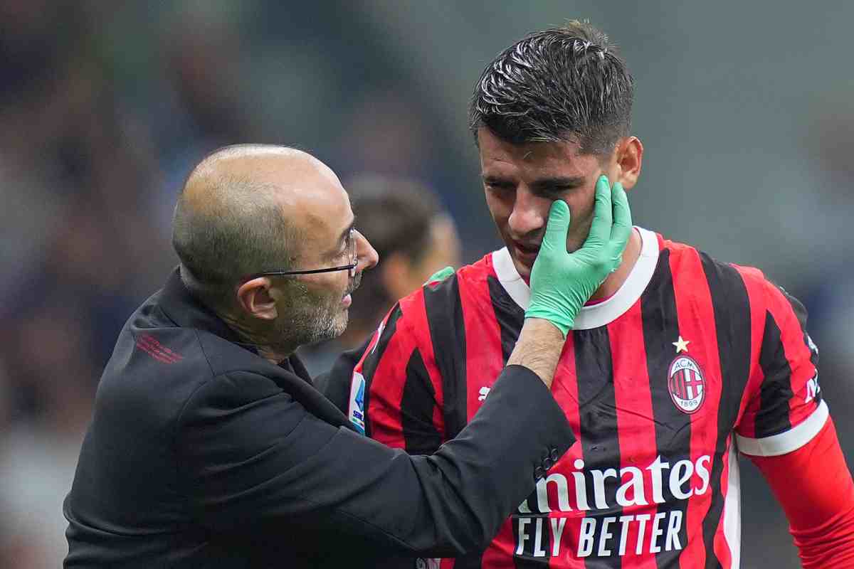 Problema per Alvaro Morata, rischia il forfait nel week-end